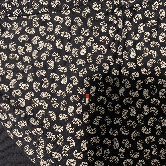 Tommy Hilfiger Paisley Top in Dark Blue, Women's L - Picture 4 of 7